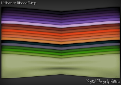 Halloween Ribbon Wrap