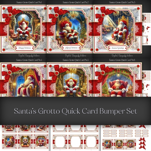 Santas Grotto Quick Card Bumper Set