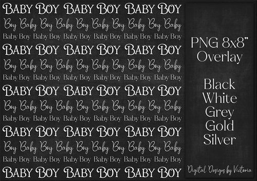 Baby Boy Overlay PNG