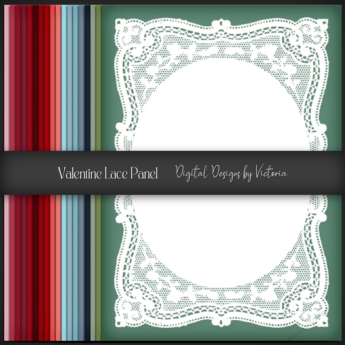 Valentine Lace Panel