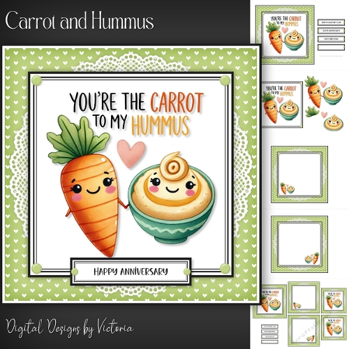 Carrot and Hummus