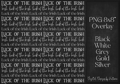 Luck of the Irish Overlay PNG