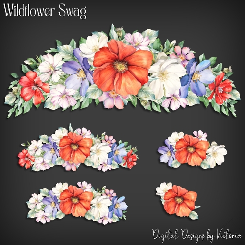 Wildflower Swag
