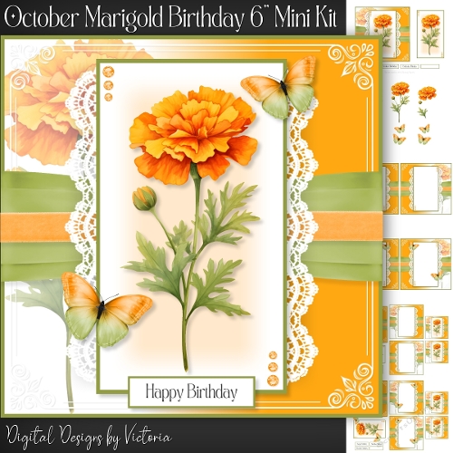 October Marigold Birthday