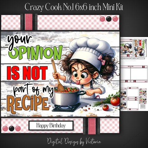 Crazy Cook No.1 6x6 inch Mini Kit