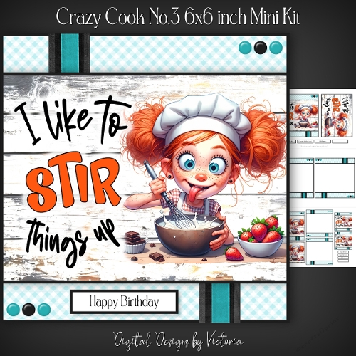 Crazy Cook No.3 6x6 inch Mini Kit