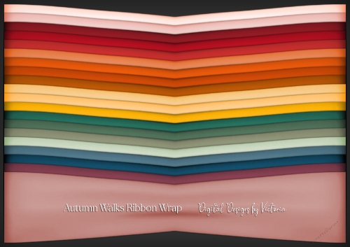 Autumn Walks Ribbon Wrap