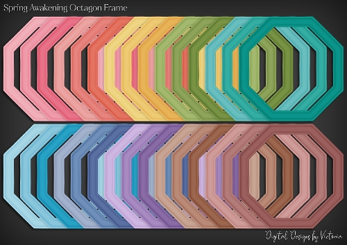 Spring Awakening Octagon Frame