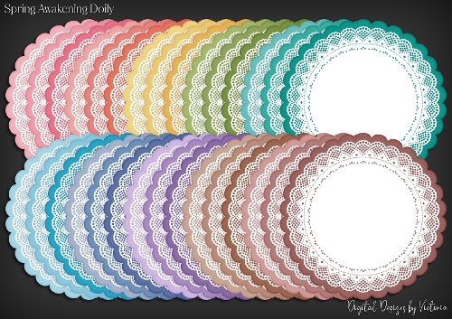 Spring Awakening Doily