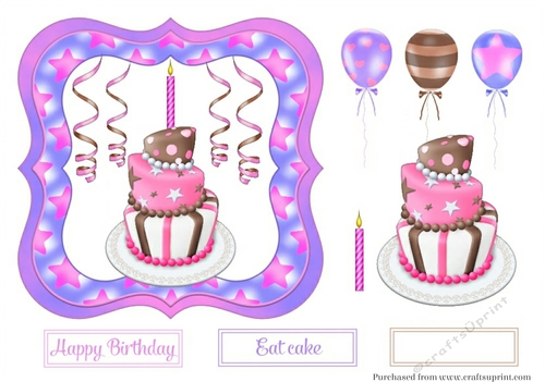Happy Birthday Eat Cake