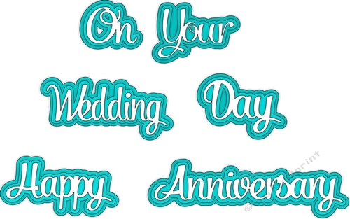 On Your Wedding Day Happy Anniversary
