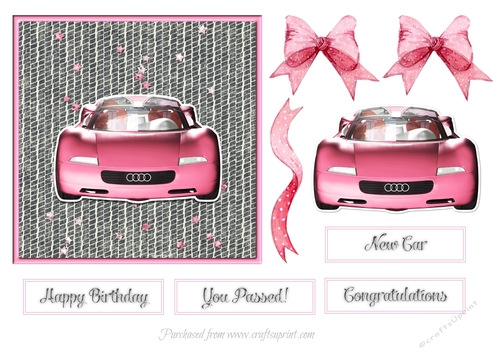 Pink Car