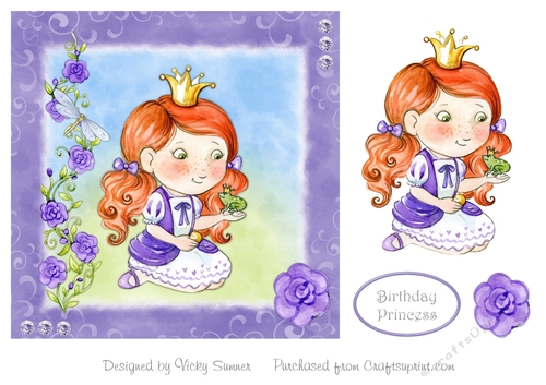Birthday Princess and the Frog