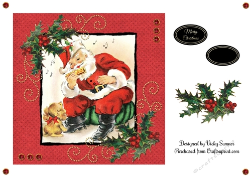 Vintage Santa