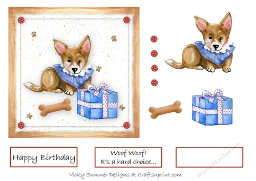 Woof Woof! Corgi