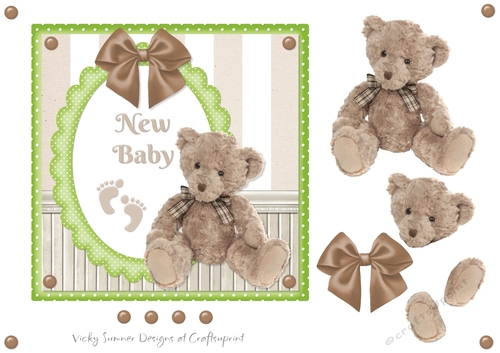 New Baby Teddy Bear