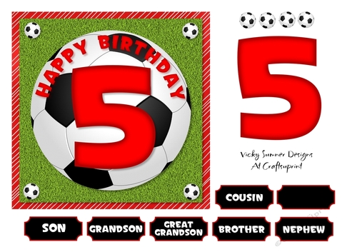 Football Red Age 5