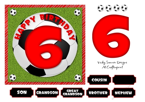 Football Red Age 6