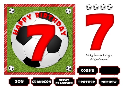 Football Red Age 7