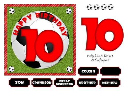 Football Red Age 10