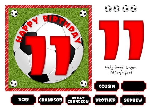 Football Red Age 11