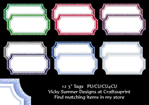 Frosted Edge Sentiment Tags