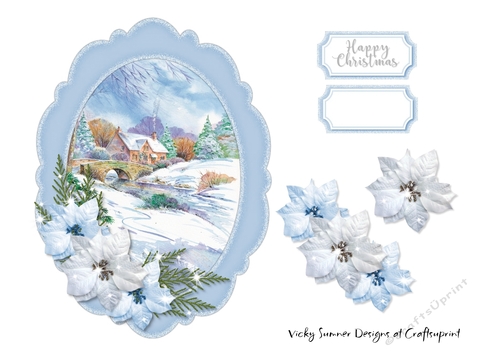 Christmas Scene Topper 1