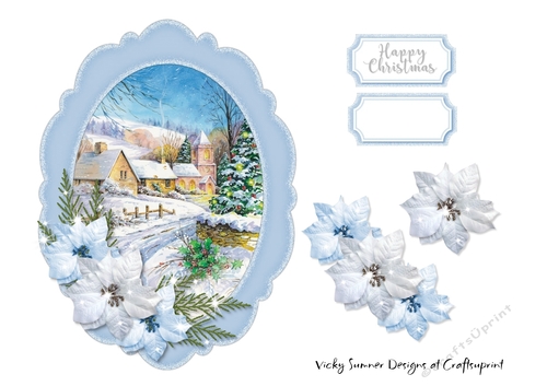 Christmas Scene Topper 3