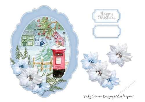 Christmas Scene Topper 6
