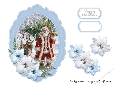 Christmas Scene Topper 8