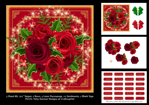 Christmas Rose Bouquet