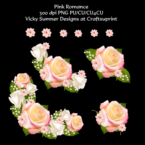 Pink Romance Corner Vignette