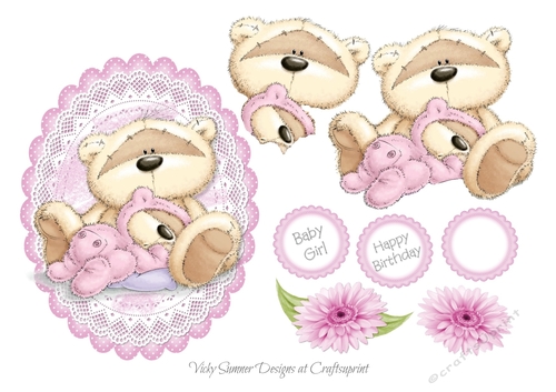 Baby Girl Topper 3