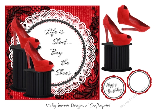 Life is Short buy the Shoes 1