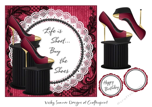 Life is Short buy the Shoes 2