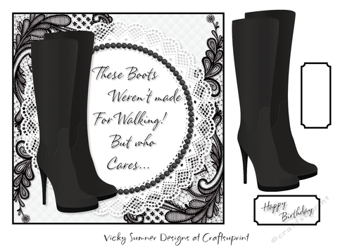 These Boots Werent Made for Walking! But Who Cares...