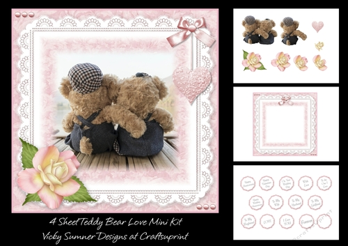 Teddy Bear Love Mini Kit 1