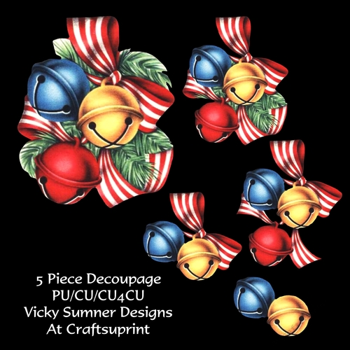 Jingle Bells Decoupage 