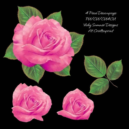 Rose Decoupage 3