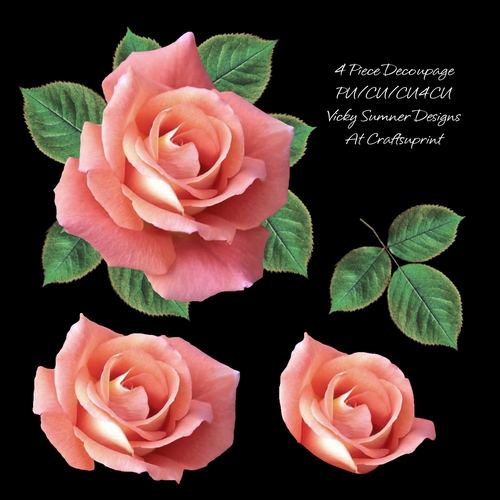 Rose Decoupage 8