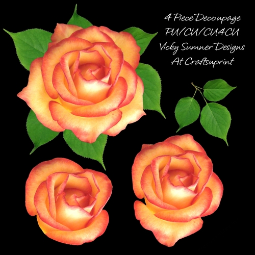 Rose Decoupage 11
