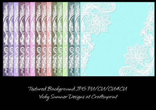 Lace and Textured Digital Paper in Calm Colours