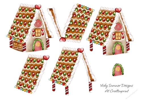 Gingerbread House Clipart