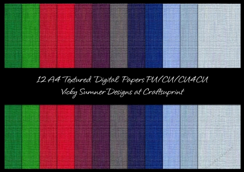 Textured Embossed 1 Christmas Colours