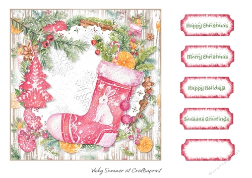 Watercolour Christmas 2