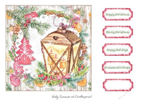 Watercolour Christmas 3