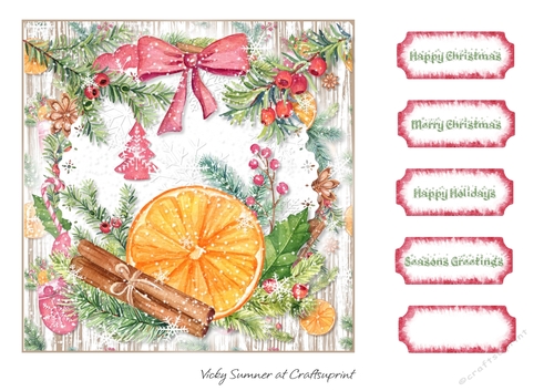 Watercolour Christmas 4