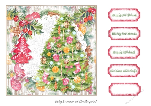 Watercolour Christmas 6