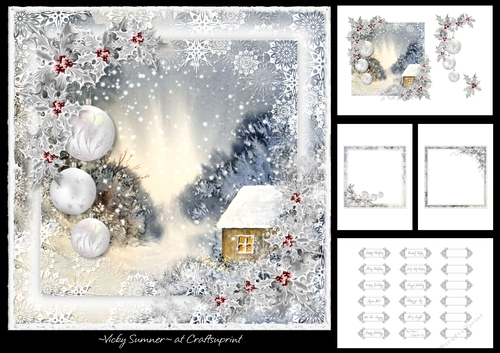 Frosty Christmas Mini Kit 5