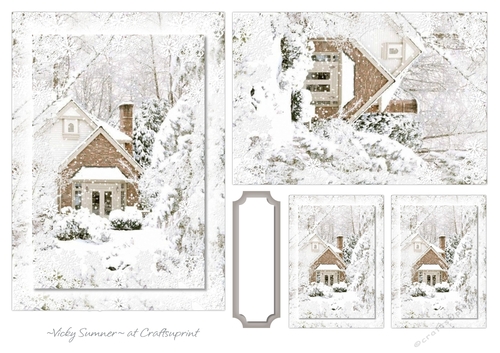 Snow Topper and Tags 4